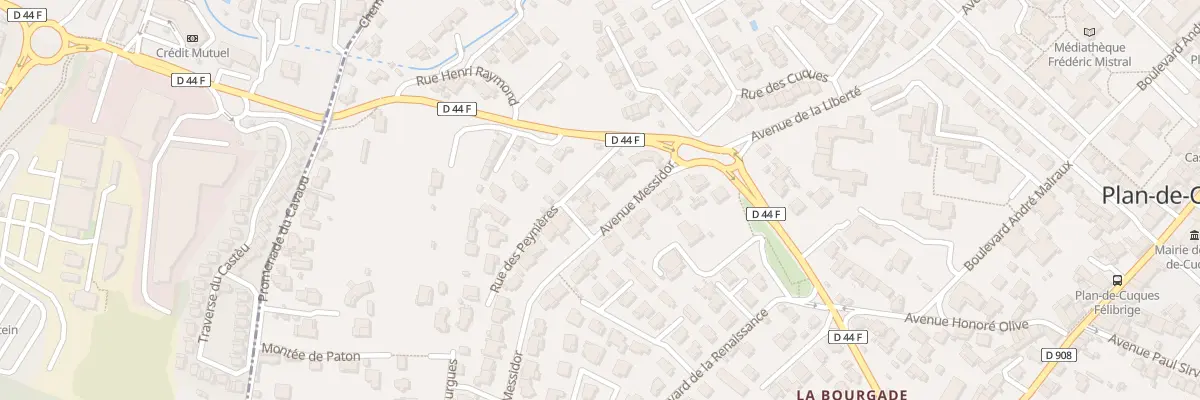 Plan du 7 Rue Messidor à Plan-de-Cuques