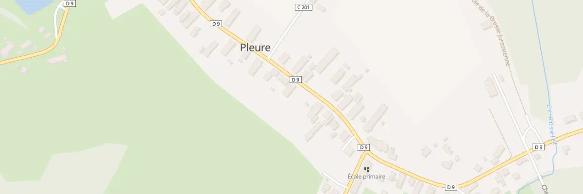Plan du 26 Rte du Centre à Pleure