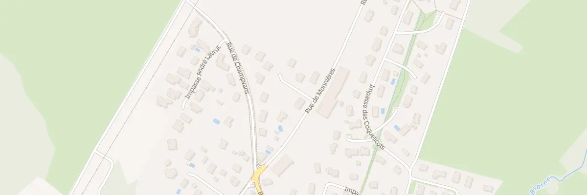 Plan du 5 Rue de Monnières à Foucherans