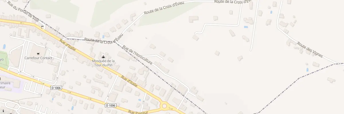 Plan du 95 Imp de l’Horticulture à Saint-Clair-de-la-Tour