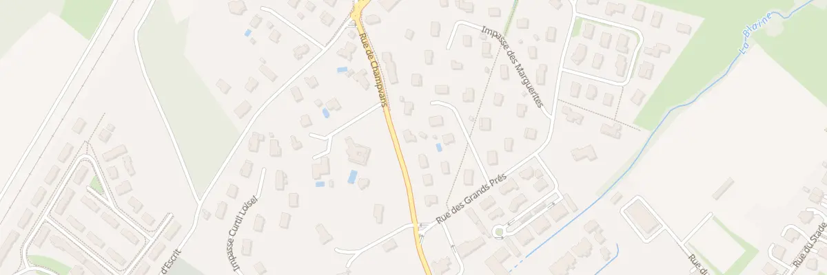 Plan du 8 Rue de Champvans à Foucherans