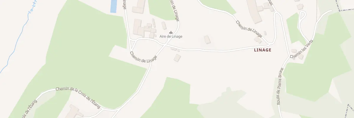 Plan du 722 Che de Linage à Chantesse