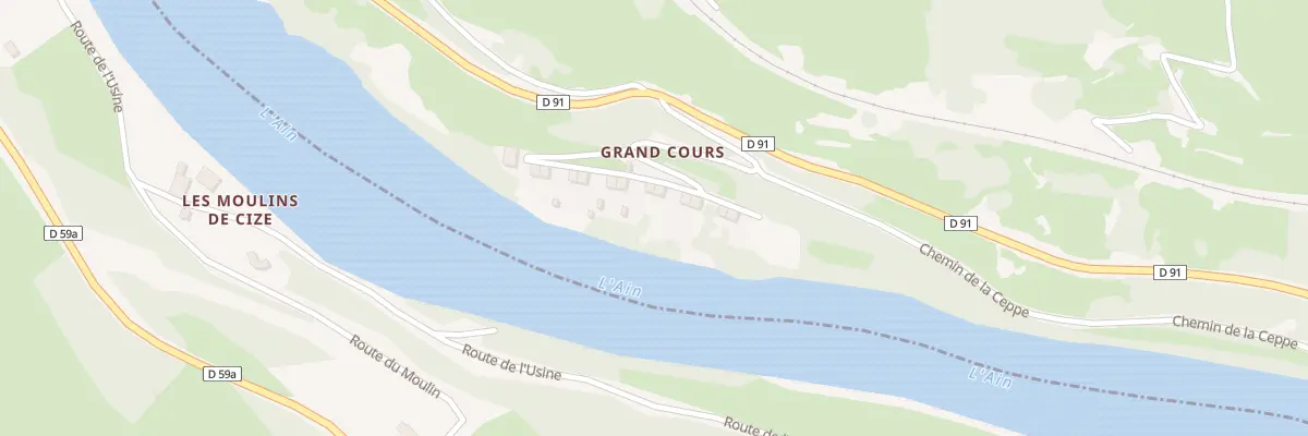 Plan du 282 Imp de Grand Cours à Bolozon