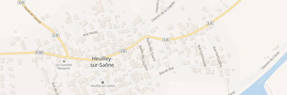 Plan du 1 Rle des Lauriers à Heuilley-sur-Saône