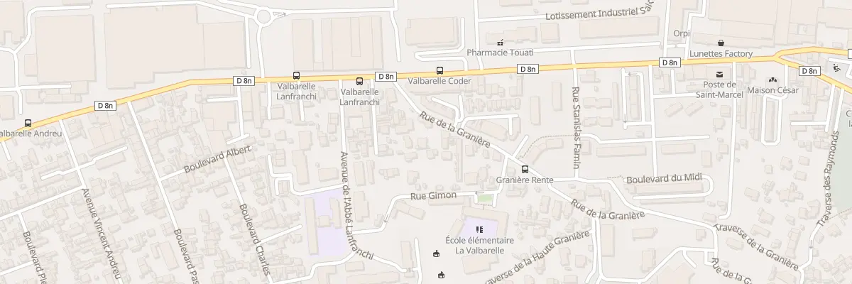Plan du 5032F Rue de la graniere à Marseille 11e Arrondissement