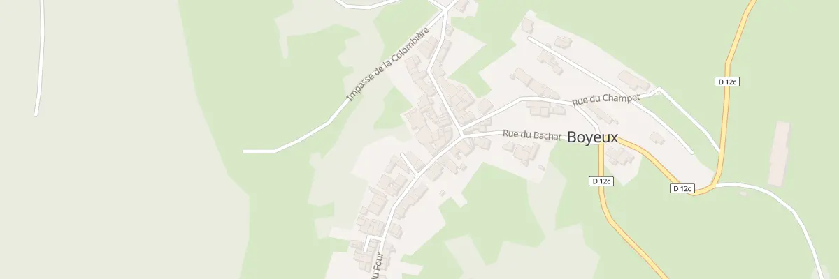 Plan du 5060 Boyeux à Boyeux-Saint-Jérôme