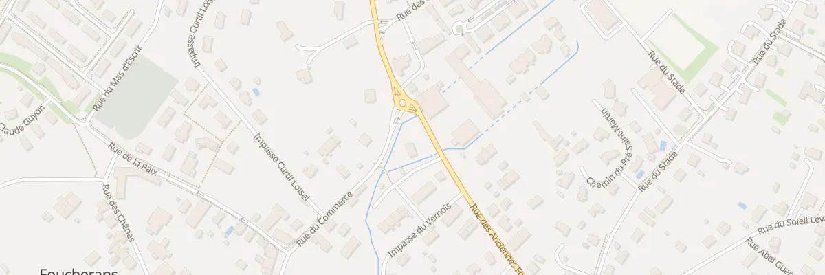 Plan du 2 Rue des Anciennes Forges à Foucherans