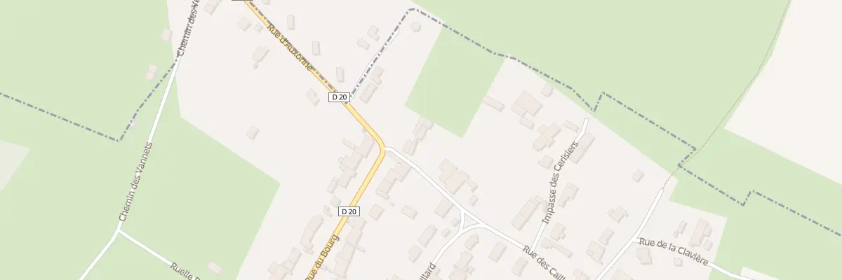 Plan du 5 Rue des Cailloux à Soissons-sur-Nacey