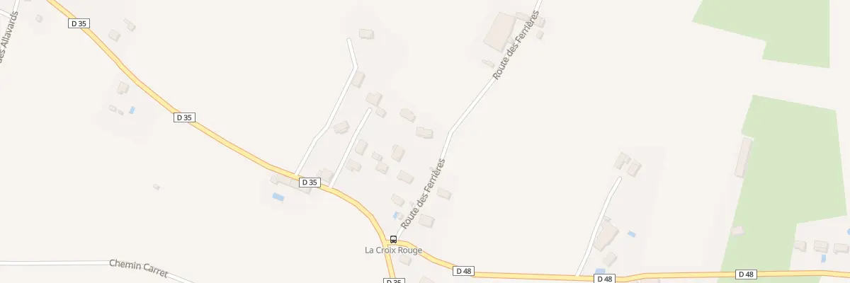 Plan du 5268 Les Ferrieres à L’Albenc