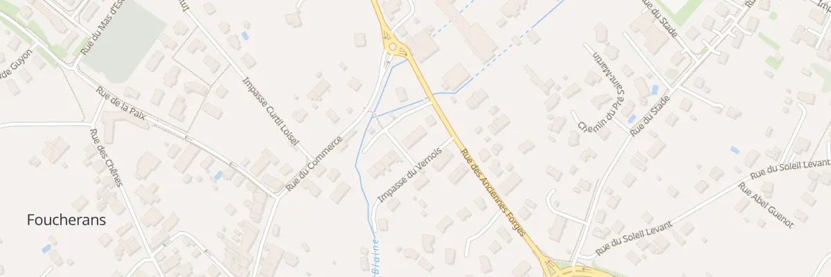 Plan du 6 Rue des Anciennes Forges à Foucherans