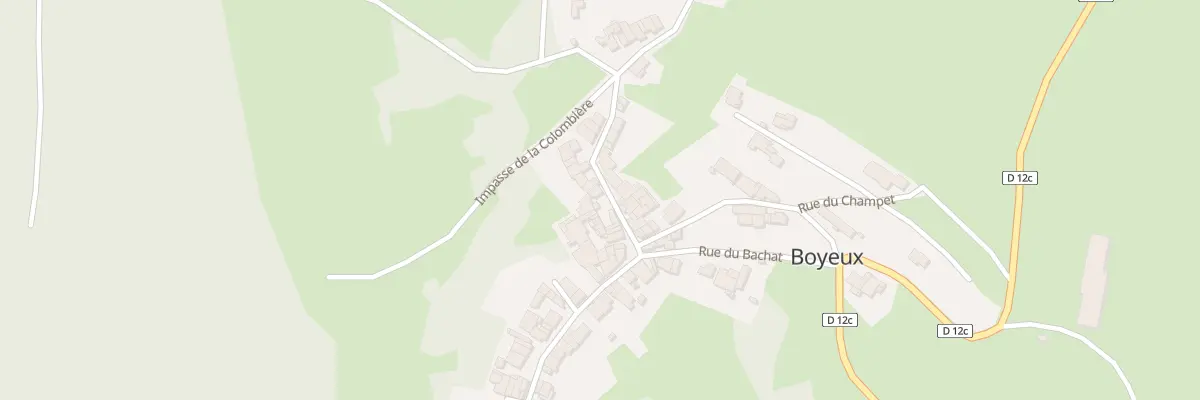 Plan du 5063 Boyeux à Boyeux-Saint-Jérôme