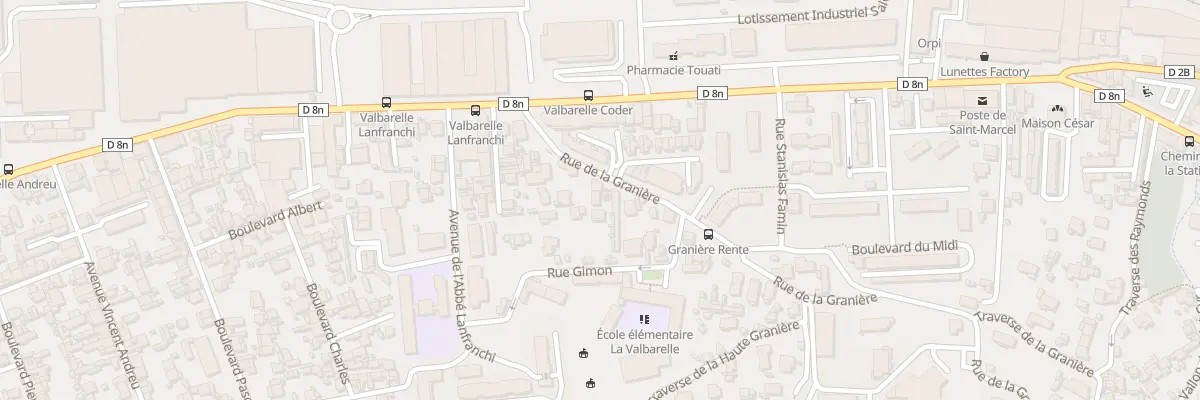 Plan du 22B Rue de la graniere à Marseille 11e Arrondissement