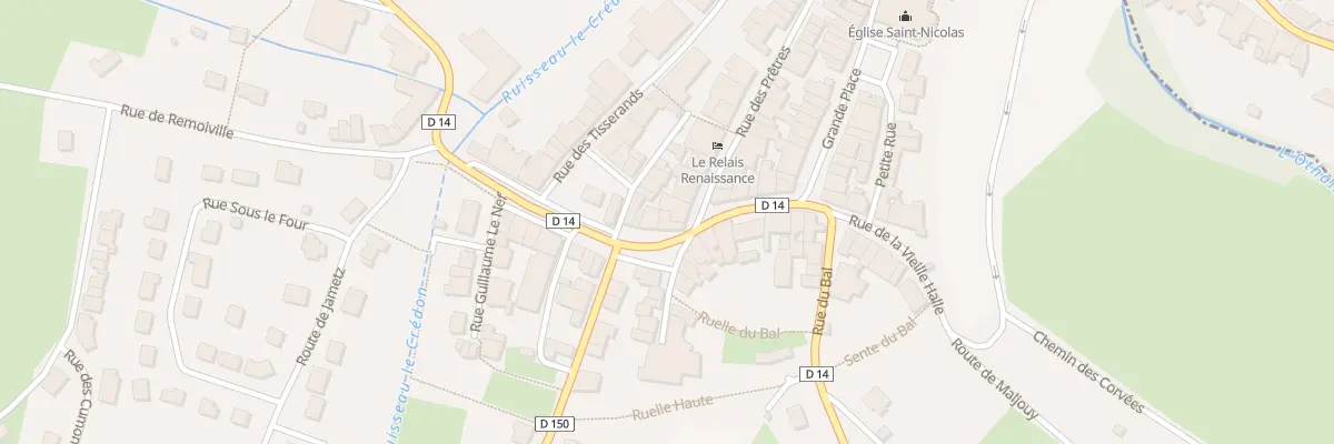 Plan du 18 Rue du Tripot à Marville