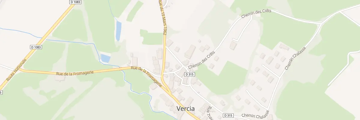 Plan du 4 Rte de la Combe à Val-Sonnette