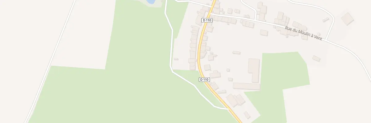 Plan du 50 Rue des Quinze Ecus à Clinchamp