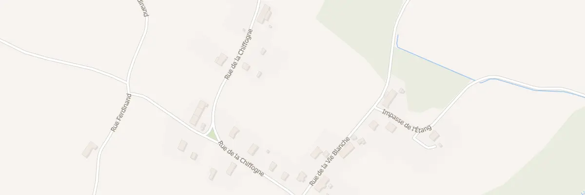 Plan du 28 Rue de la Chiffogne à La Chassagne