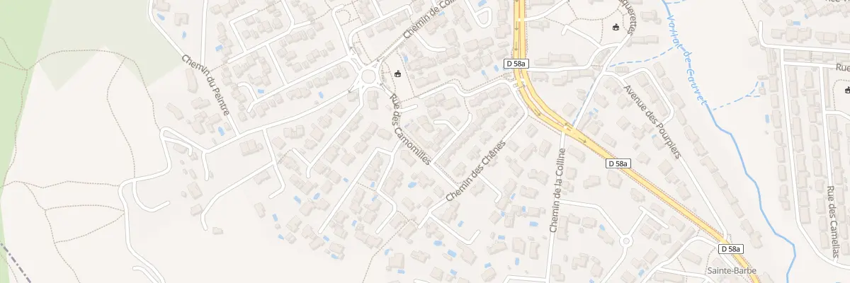 Plan du 105 Rue des Camomilles à Gardanne