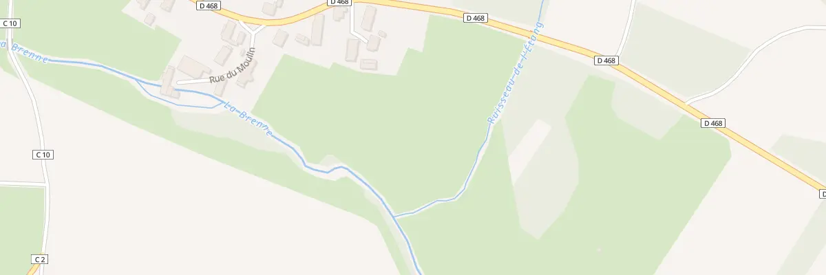 Plan du 1 Rue du Val de Brenne à La Chassagne