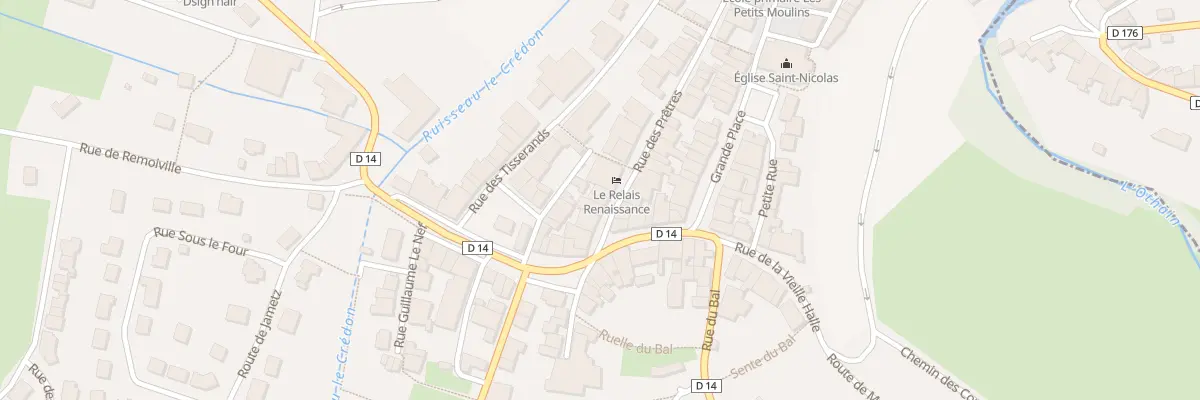 Plan du 10 Rue des Prêtres à Marville