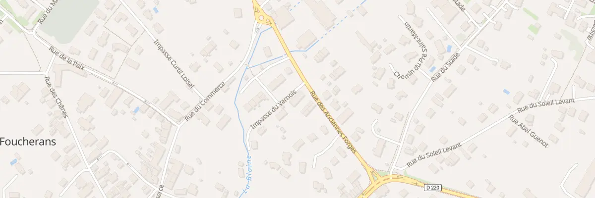 Plan du 38 Rue des Anciennes Forges à Foucherans