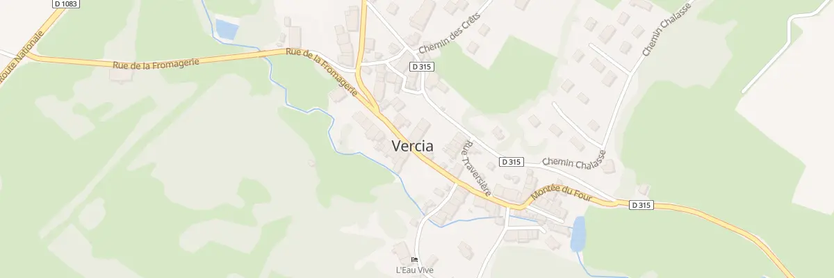 Plan du 8 Rue du Tilleul - Vercia à Val-Sonnette