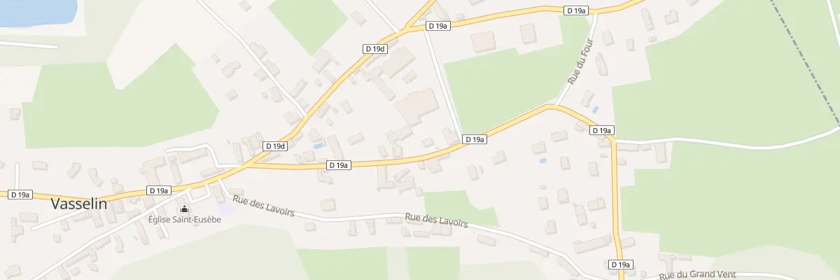 Plan du 185 Rue de la Poterie à Vasselin