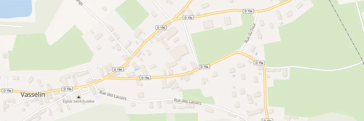 Plan du 257 Rue de la Poterie à Vasselin