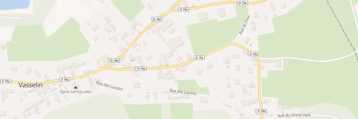 Plan du 205 Rue de la Poterie à Vasselin