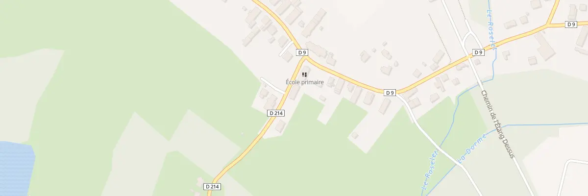 Plan du 44 Rte du Centre à Pleure