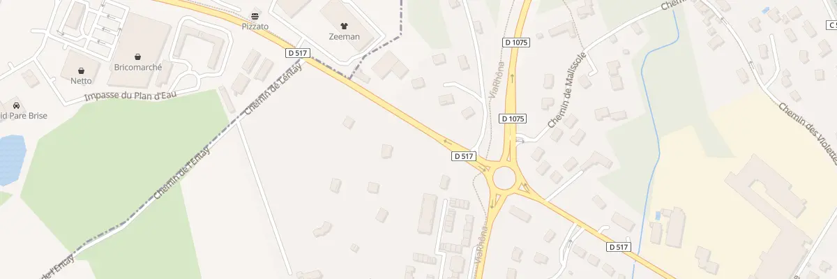 Plan du 425 Rte de Lyon à Morestel
