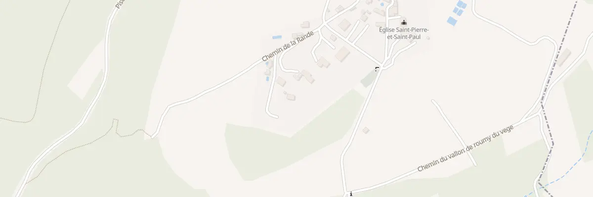 Plan du 95 Che de la Rande à Auribeau