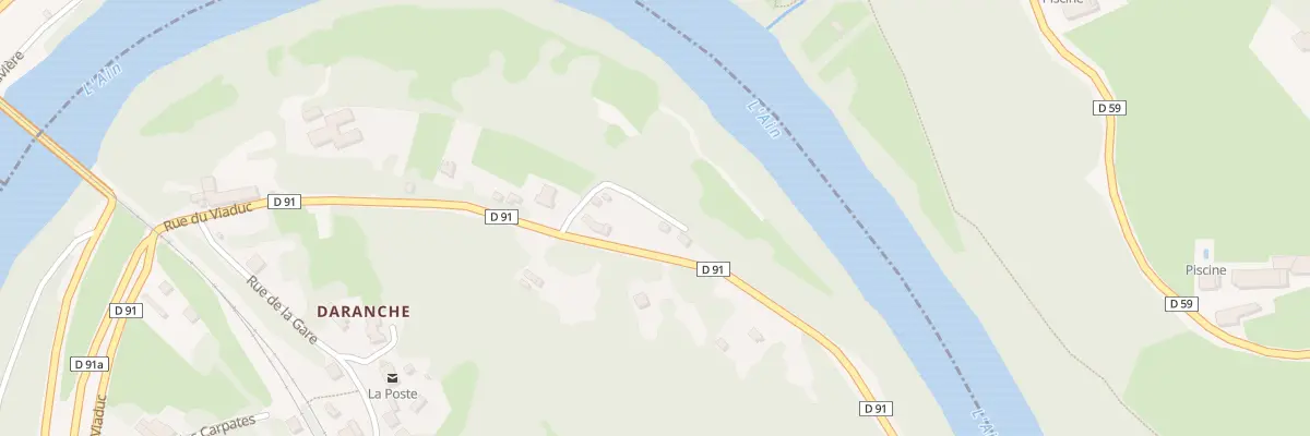 Plan du 84 Imp de Grand Pra à Bolozon