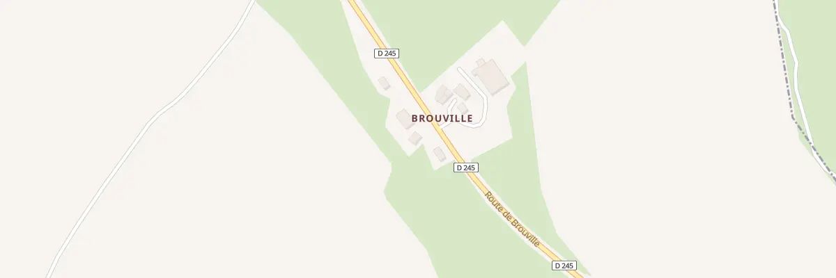 Plan du 6127 Brouville à Sault