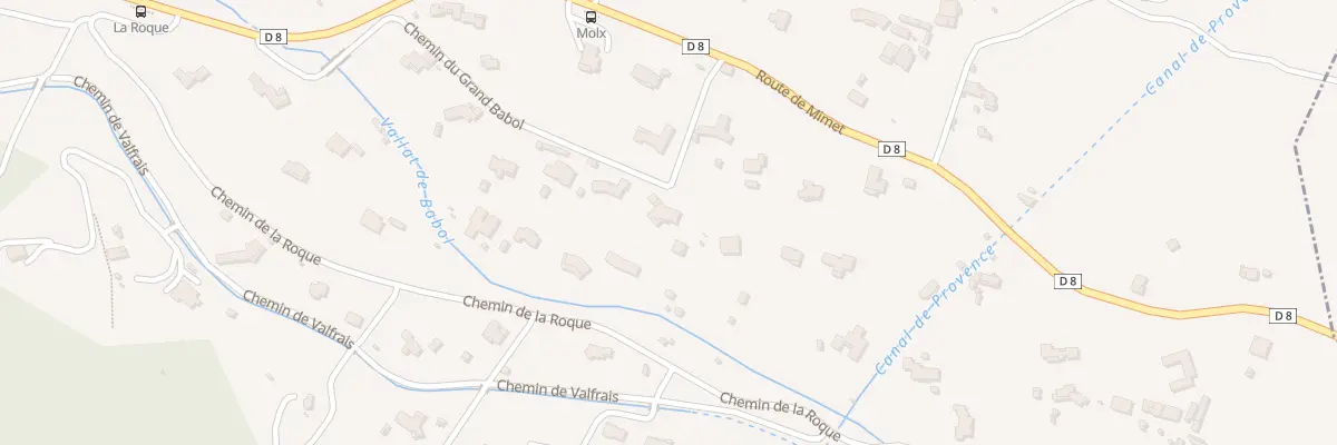 Plan du 1700B Rte de Mimet à Simiane-Collongue