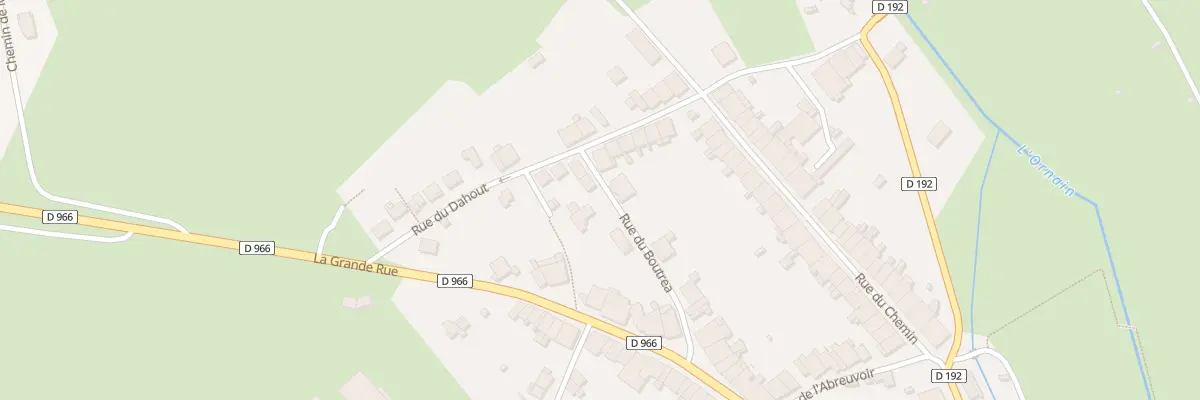 Plan du 22 Rue du Boutrea à Demange-Baudignécourt