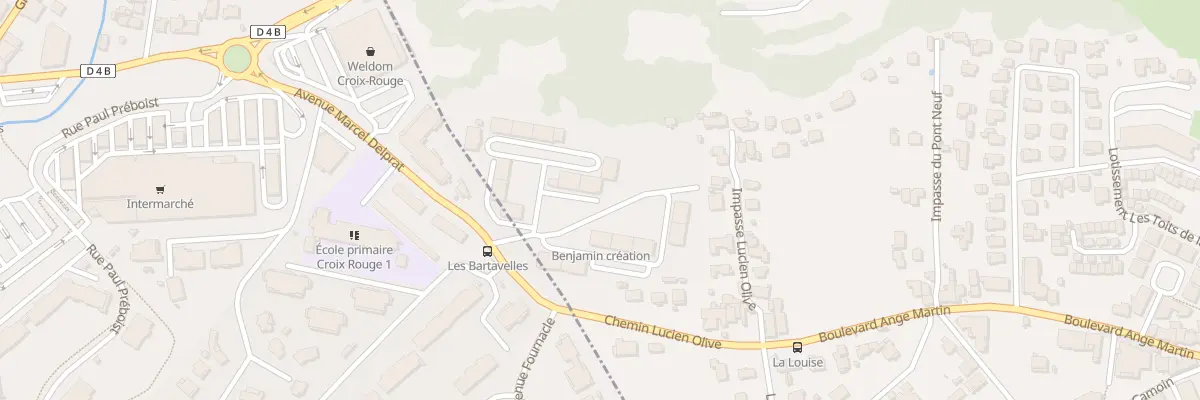 Plan du 9001 Res Les Bartavelles à Allauch