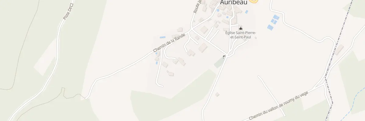 Plan du 81 Che de la Rande à Auribeau