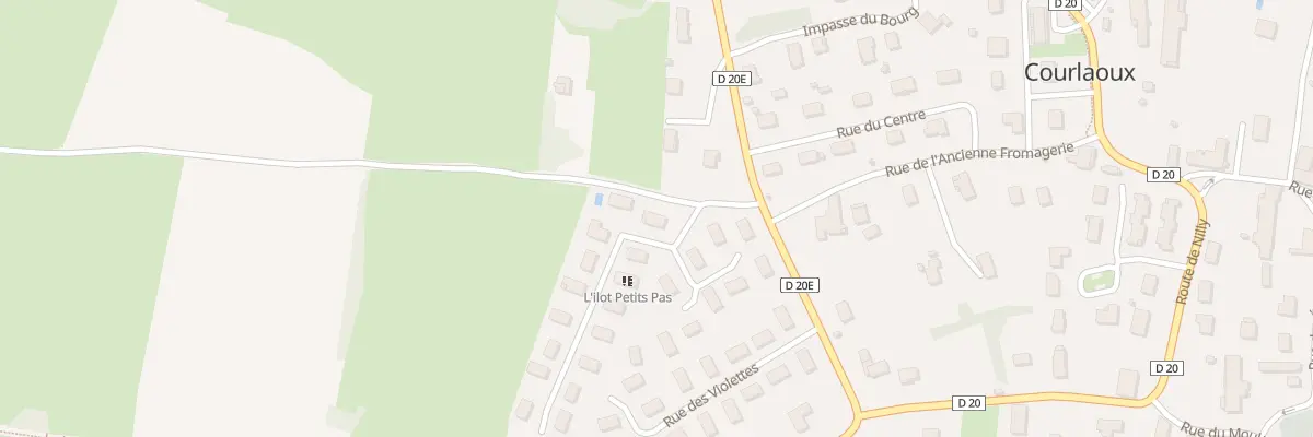 Plan du 92 Rue des Anémones à Courlaoux