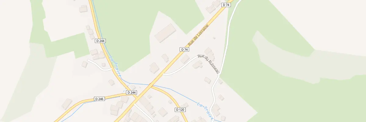 Plan du 4 Rue de Lorraine à Frécourt