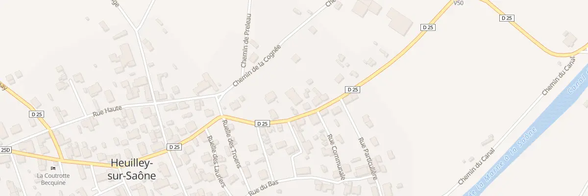 Plan du 31 Rue du Bois de Chy à Heuilley-sur-Saône