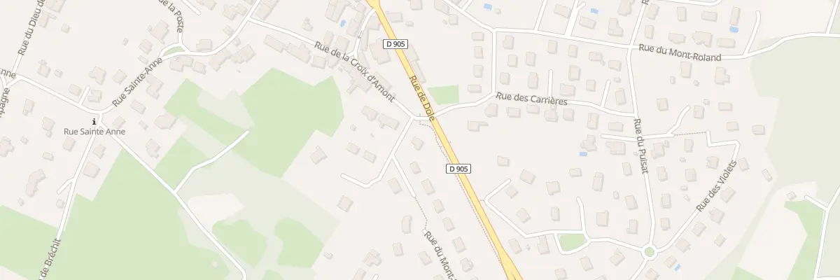 Plan du 2 Rue de la Croix d’Amont à Sampans