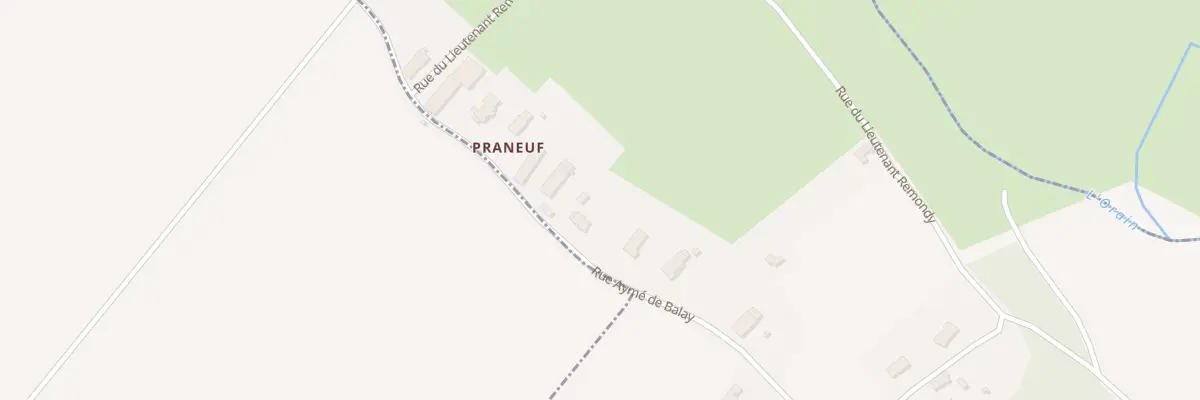 Plan du 7A Rue Aymé de Balay à Balaiseaux