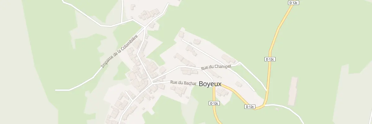 Plan du 104 Rue de la Mairie à Boyeux-Saint-Jérôme