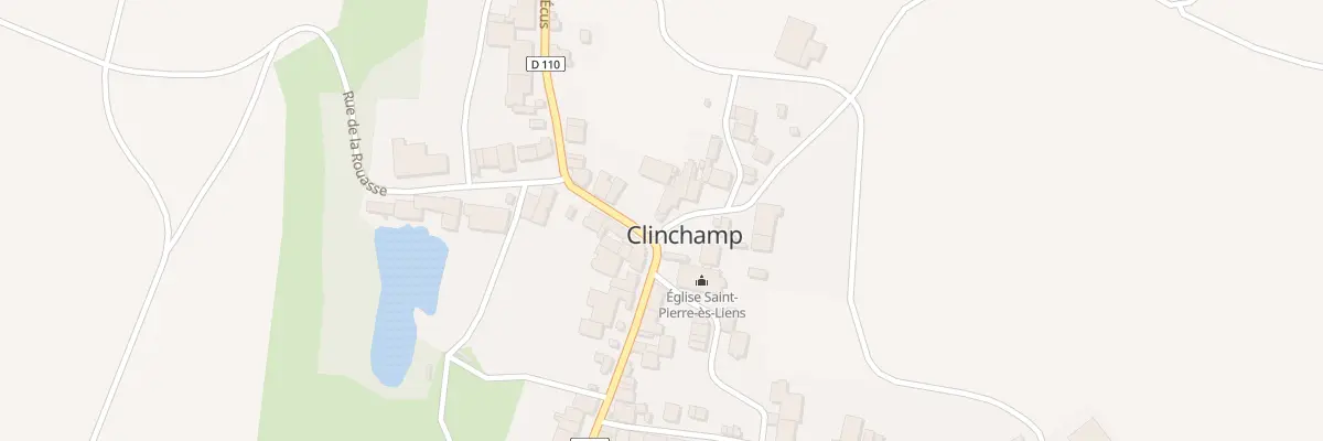 Plan du 1 Rue du Ceriselot à Clinchamp