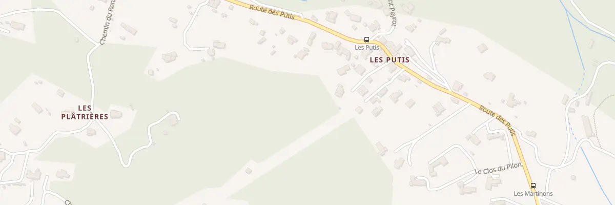 Plan du 9078 Rte des Putis à Simiane-Collongue