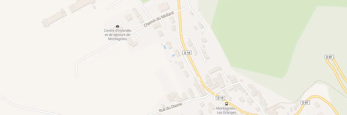 Plan du 5310 Derriere Les Granges à Montagnieu