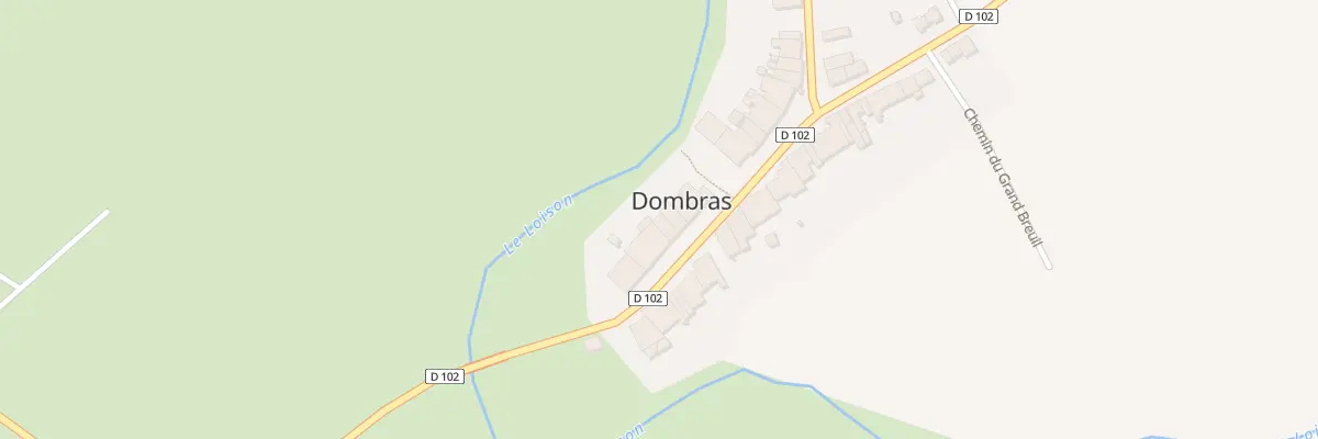 Plan du 9 Rue Napoléon à Dombras