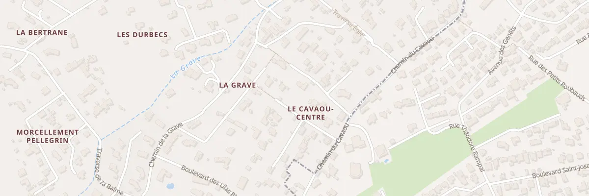 Plan du 235 Che du Cavaou à Marseille 13e Arrondissement