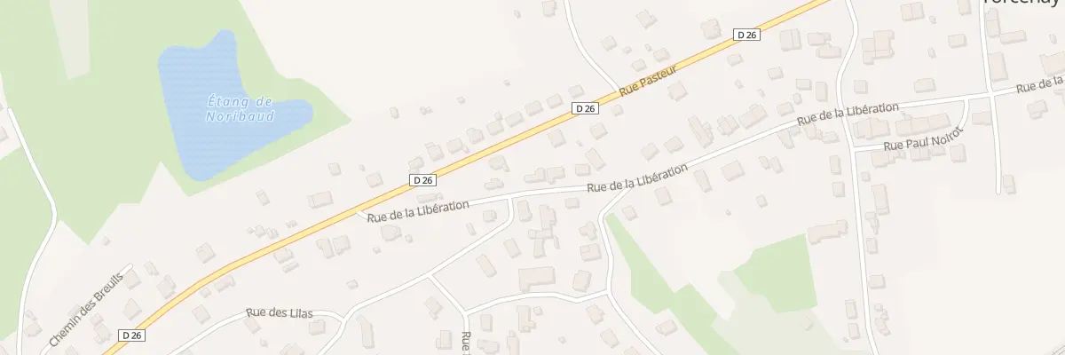 Plan du 30 Rue de la Liberation à Torcenay