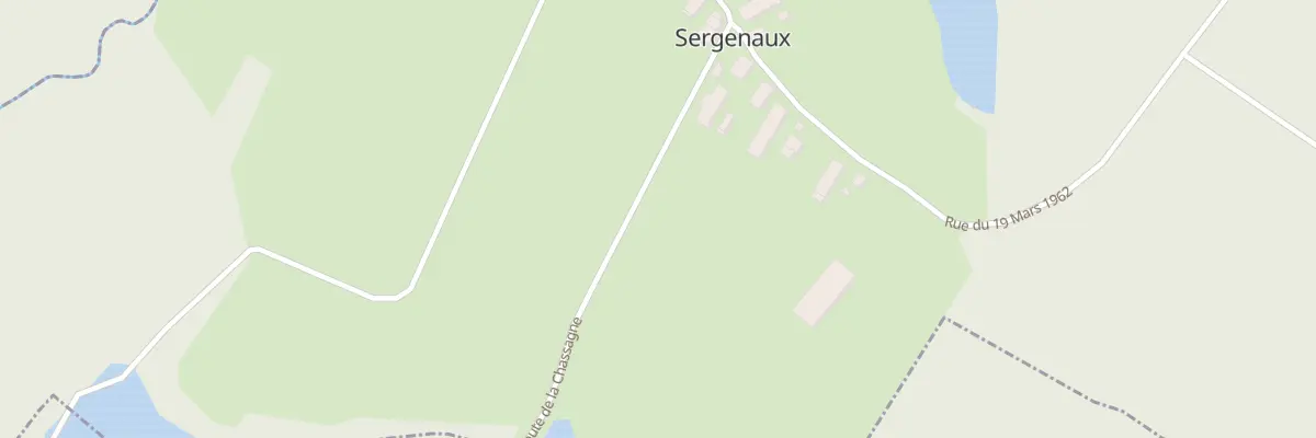 Plan du 5032 Rte de la Chassagne à Sergenaux